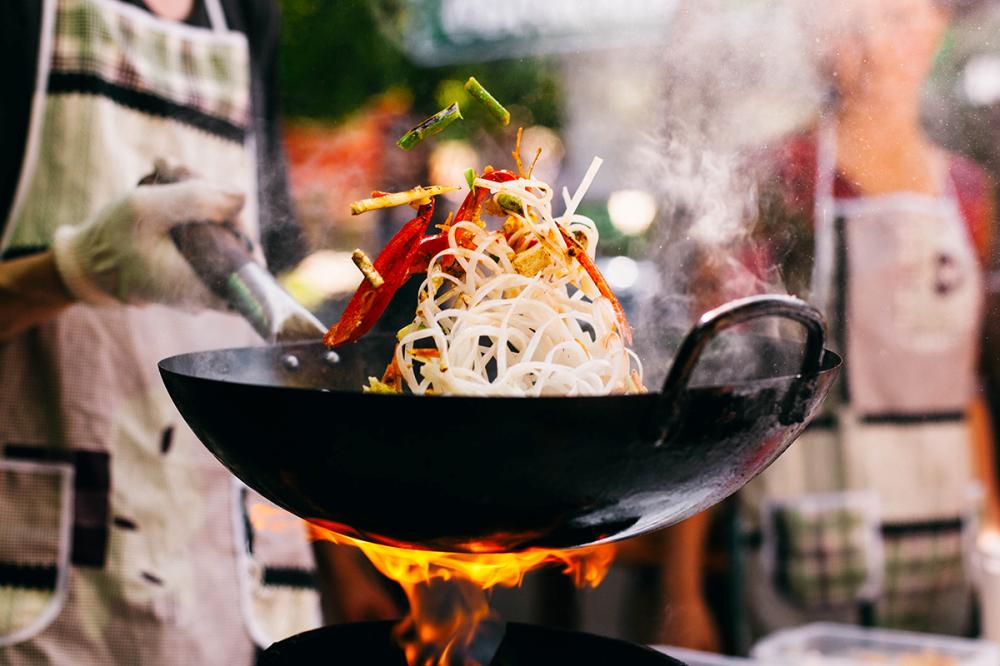 Wok asiatique près de Touques